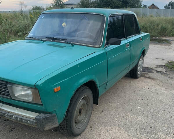 Зеленый ВАЗ 2105, объемом двигателя 1.5 л и пробегом 56 тыс. км за 554 $, фото 1 на Automoto.ua