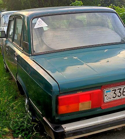 Зеленый ВАЗ 2105, объемом двигателя 1.5 л и пробегом 172 тыс. км за 450 $, фото 5 на Automoto.ua