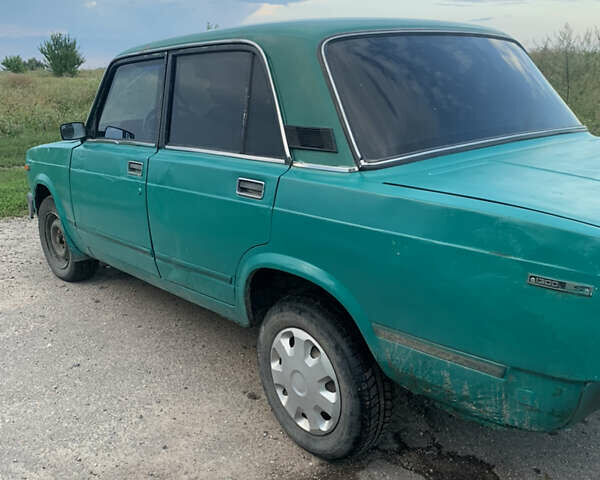 Зеленый ВАЗ 2105, объемом двигателя 1.5 л и пробегом 56 тыс. км за 554 $, фото 2 на Automoto.ua