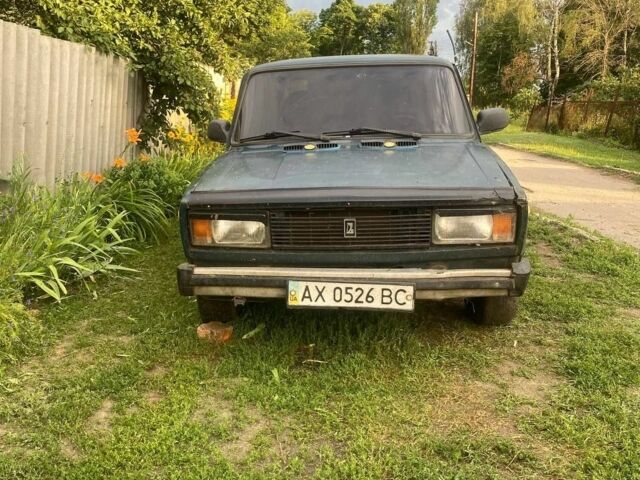 Зеленый ВАЗ 2105, объемом двигателя 1.3 л и пробегом 920 тыс. км за 358 $, фото 1 на Automoto.ua