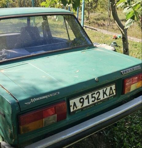 Зеленый ВАЗ 2105, объемом двигателя 1.2 л и пробегом 55 тыс. км за 238 $, фото 5 на Automoto.ua