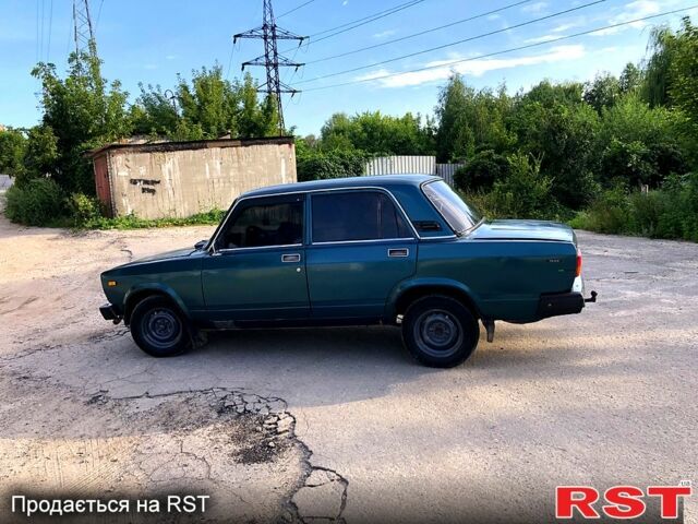 Зеленый ВАЗ 2105, объемом двигателя 1.5 л и пробегом 123 тыс. км за 550 $, фото 1 на Automoto.ua