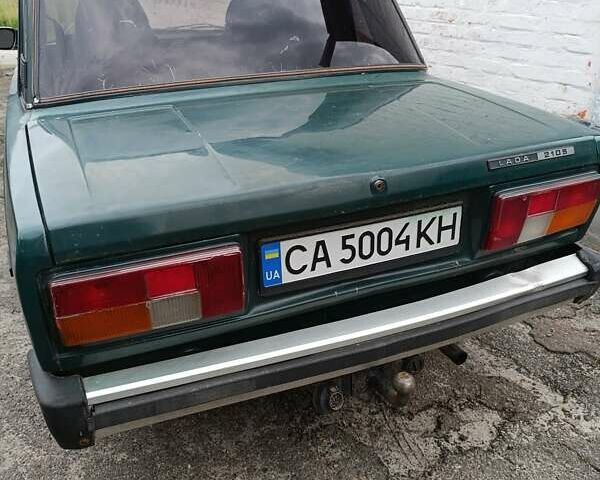 Зеленый ВАЗ 2105, объемом двигателя 1.45 л и пробегом 111 тыс. км за 800 $, фото 1 на Automoto.ua