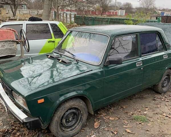 Зеленый ВАЗ 2105, объемом двигателя 1.3 л и пробегом 280 тыс. км за 1200 $, фото 4 на Automoto.ua