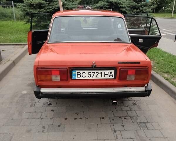 Оранжевый ВАЗ 2105, объемом двигателя 1.3 л и пробегом 100 тыс. км за 700 $, фото 7 на Automoto.ua