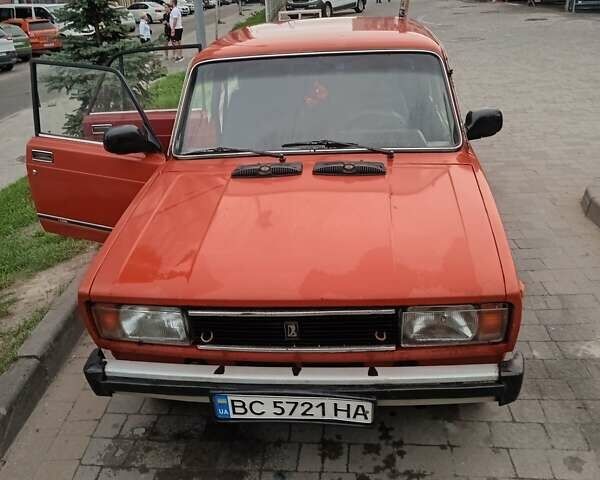 Оранжевый ВАЗ 2105, объемом двигателя 1.3 л и пробегом 100 тыс. км за 700 $, фото 4 на Automoto.ua