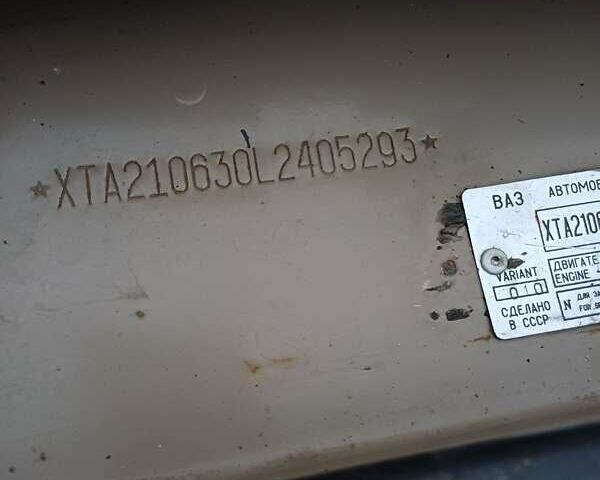 Бежевий ВАЗ 2106, об'ємом двигуна 1.3 л та пробігом 130 тис. км за 999 $, фото 7 на Automoto.ua