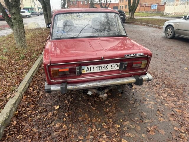 Красный ВАЗ 2106, объемом двигателя 1.5 л и пробегом 300 тыс. км за 262 $, фото 3 на Automoto.ua