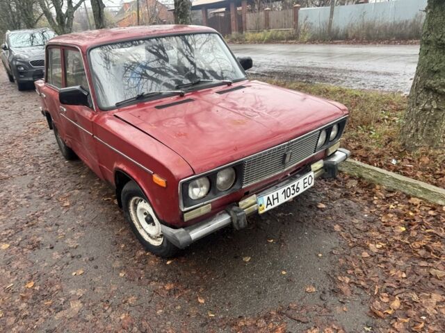 Красный ВАЗ 2106, объемом двигателя 1.5 л и пробегом 300 тыс. км за 262 $, фото 1 на Automoto.ua
