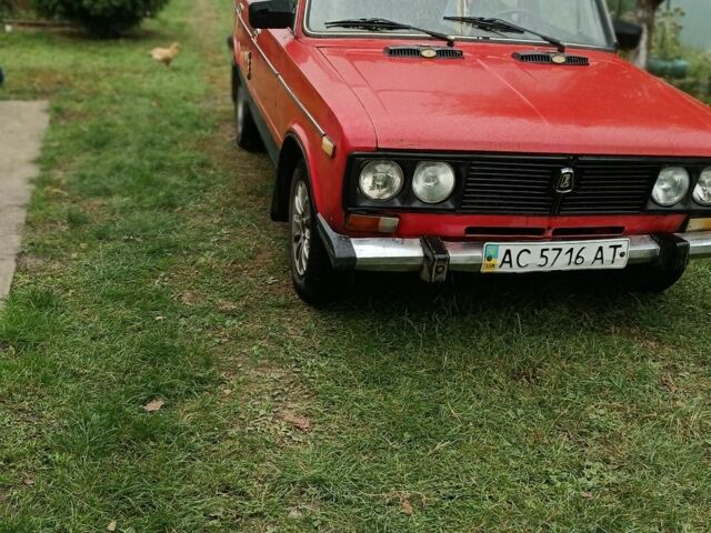 Красный ВАЗ 2106, объемом двигателя 1.6 л и пробегом 297 тыс. км за 750 $, фото 1 на Automoto.ua