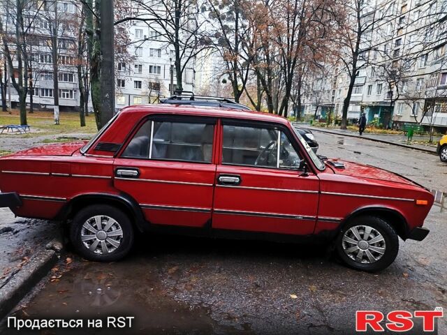 Красный ВАЗ 2106, объемом двигателя 1.3 л и пробегом 200 тыс. км за 1000 $, фото 1 на Automoto.ua