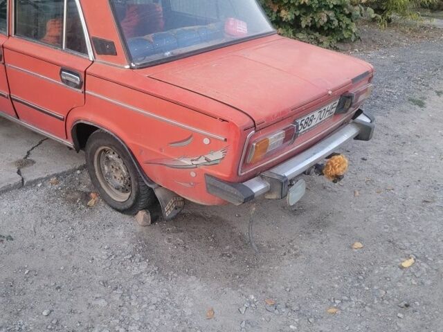 Красный ВАЗ 2106, объемом двигателя 1.6 л и пробегом 200 тыс. км за 398 $, фото 1 на Automoto.ua