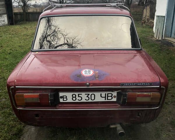 Красный ВАЗ 2106, объемом двигателя 1.7 л и пробегом 450 тыс. км за 700 $, фото 1 на Automoto.ua