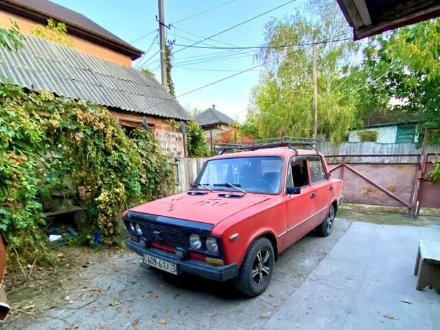 Красный ВАЗ 2106, объемом двигателя 1.3 л и пробегом 200 тыс. км за 550 $, фото 1 на Automoto.ua