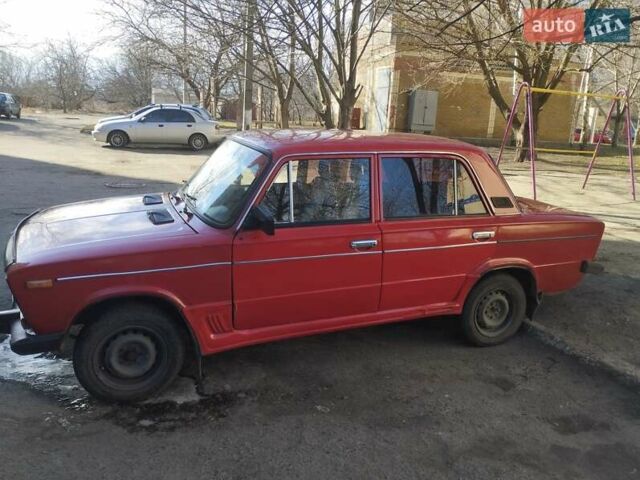 Красный ВАЗ 2106, объемом двигателя 1.3 л и пробегом 628 тыс. км за 1100 $, фото 1 на Automoto.ua