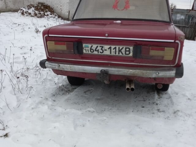Красный ВАЗ 2106, объемом двигателя 1.3 л и пробегом 100 тыс. км за 250 $, фото 3 на Automoto.ua