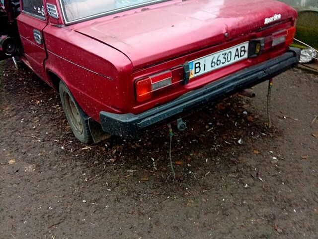 Красный ВАЗ 2106, объемом двигателя 1.6 л и пробегом 160 тыс. км за 600 $, фото 5 на Automoto.ua