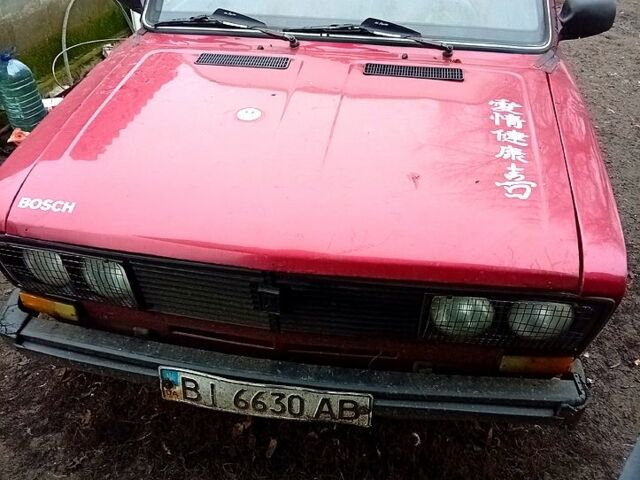 Красный ВАЗ 2106, объемом двигателя 1.6 л и пробегом 160 тыс. км за 600 $, фото 3 на Automoto.ua