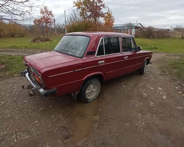 Красный ВАЗ 2106, объемом двигателя 1.6 л и пробегом 340 тыс. км за 650 $, фото 1 на Automoto.ua