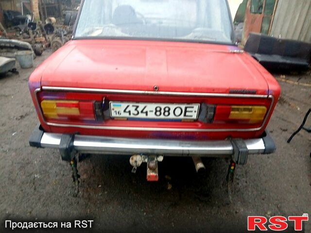 Красный ВАЗ 2106, объемом двигателя 1.5 л и пробегом 80 тыс. км за 370 $, фото 2 на Automoto.ua