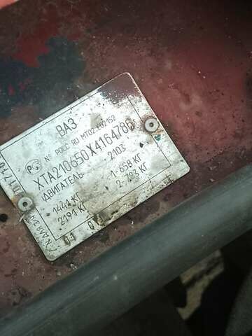 Красный ВАЗ 2106, объемом двигателя 1.3 л и пробегом 180 тыс. км за 550 $, фото 12 на Automoto.ua