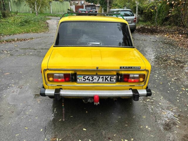 Желтый ВАЗ 2106, объемом двигателя 1.6 л и пробегом 347 тыс. км за 499 $, фото 3 на Automoto.ua