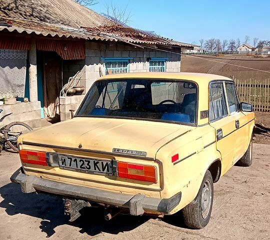Желтый ВАЗ 2106, объемом двигателя 13 л и пробегом 120 тыс. км за 340 $, фото 1 на Automoto.ua