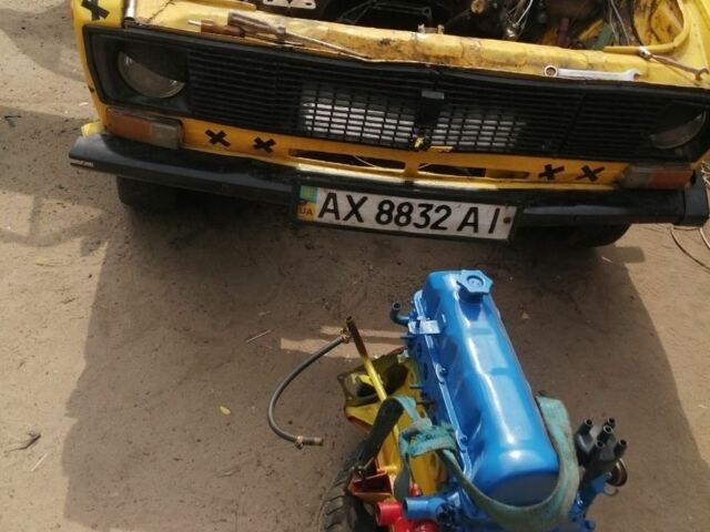 Желтый ВАЗ 2106, объемом двигателя 1 л и пробегом 2 тыс. км за 597 $, фото 1 на Automoto.ua