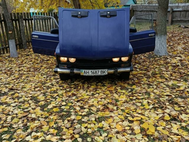 Синий ВАЗ 2106, объемом двигателя 1.6 л и пробегом 87 тыс. км за 529 $, фото 1 на Automoto.ua