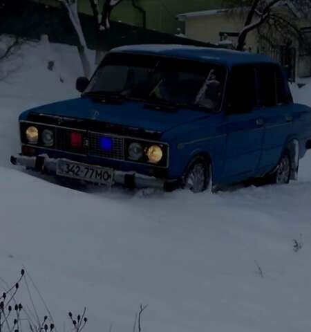 Синий ВАЗ 2106, объемом двигателя 1.3 л и пробегом 200 тыс. км за 1150 $, фото 1 на Automoto.ua