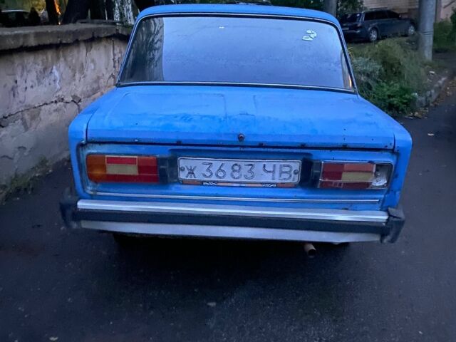 Синий ВАЗ 2106, объемом двигателя 1.6 л и пробегом 300 тыс. км за 600 $, фото 1 на Automoto.ua