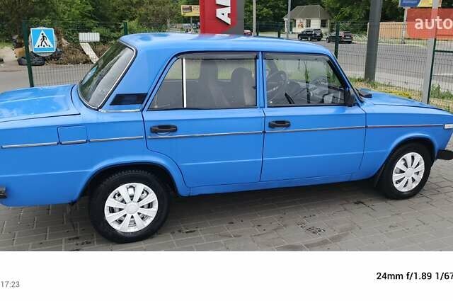Синий ВАЗ 2106, объемом двигателя 1.3 л и пробегом 190 тыс. км за 900 $, фото 1 на Automoto.ua