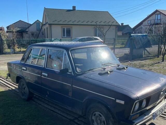 Синий ВАЗ 2106, объемом двигателя 1.3 л и пробегом 200 тыс. км за 600 $, фото 1 на Automoto.ua