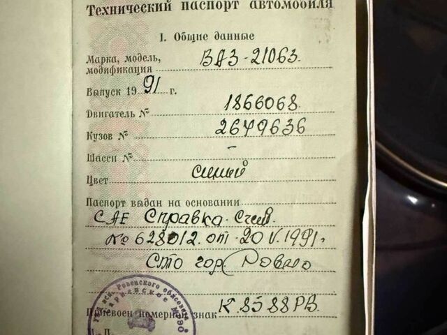 Синий ВАЗ 2106, объемом двигателя 0 л и пробегом 15 тыс. км за 3700 $, фото 3 на Automoto.ua