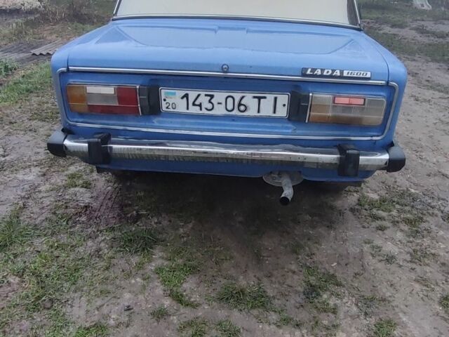 Синий ВАЗ 2106, объемом двигателя 1 л и пробегом 80 тыс. км за 592 $, фото 1 на Automoto.ua