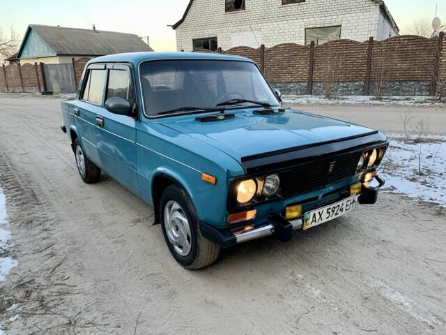 Синий ВАЗ 2106, объемом двигателя 1.5 л и пробегом 186 тыс. км за 1050 $, фото 1 на Automoto.ua