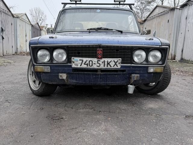 Синий ВАЗ 2106, объемом двигателя 1.6 л и пробегом 200 тыс. км за 1000 $, фото 1 на Automoto.ua
