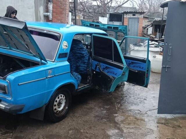 Синий ВАЗ 2106, объемом двигателя 1.6 л и пробегом 222 тыс. км за 500 $, фото 1 на Automoto.ua