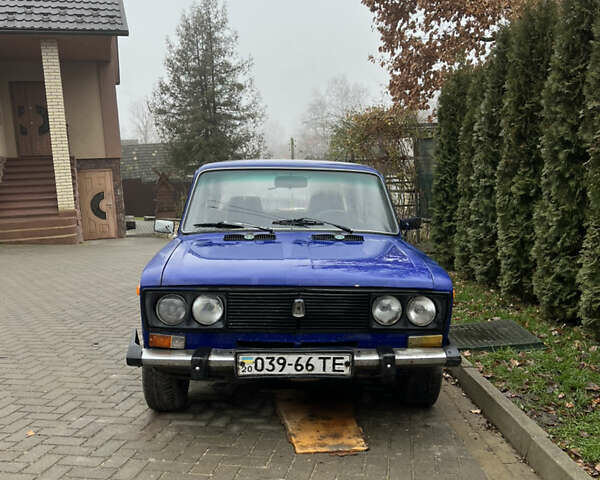 Синий ВАЗ 2106, объемом двигателя 1.3 л и пробегом 250 тыс. км за 550 $, фото 1 на Automoto.ua