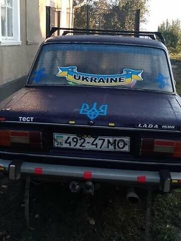 Синий ВАЗ 2106, объемом двигателя 1.5 л и пробегом 300 тыс. км за 768 $, фото 1 на Automoto.ua