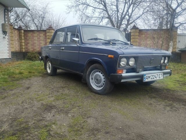 Синий ВАЗ 2106, объемом двигателя 1.5 л и пробегом 178 тыс. км за 750 $, фото 1 на Automoto.ua