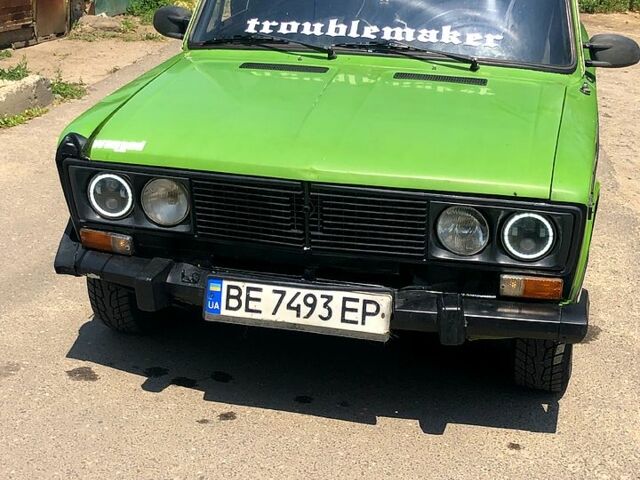 Зеленый ВАЗ 2106, объемом двигателя 1.3 л и пробегом 250 тыс. км за 1000 $, фото 1 на Automoto.ua