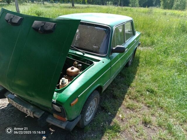 Зеленый ВАЗ 2106, объемом двигателя 1.3 л и пробегом 1000 тыс. км за 650 $, фото 1 на Automoto.ua