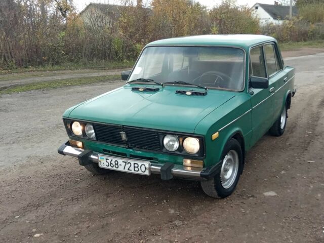 Зеленый ВАЗ 2106, объемом двигателя 1.3 л и пробегом 330 тыс. км за 397 $, фото 1 на Automoto.ua