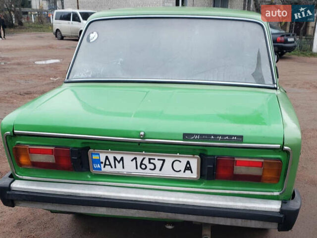 Зеленый ВАЗ 2106, объемом двигателя 1.3 л и пробегом 100 тыс. км за 550 $, фото 1 на Automoto.ua