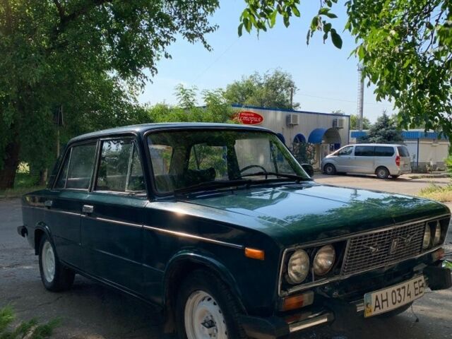 Зеленый ВАЗ 2106, объемом двигателя 6 л и пробегом 6 тыс. км за 1082 $, фото 1 на Automoto.ua