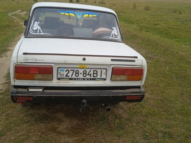 Белый ВАЗ 2107, объемом двигателя 1 л и пробегом 30 тыс. км за 700 $, фото 5 на Automoto.ua