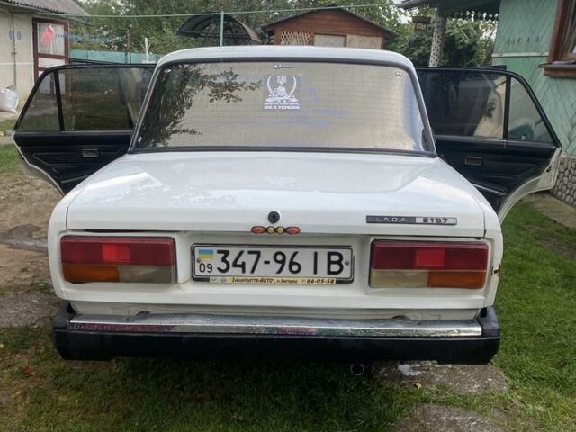Білий ВАЗ 2107, об'ємом двигуна 1.3 л та пробігом 200 тис. км за 550 $, фото 5 на Automoto.ua