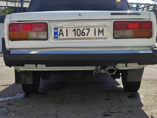 Белый ВАЗ 2107, объемом двигателя 1.5 л и пробегом 130 тыс. км за 1600 $, фото 6 на Automoto.ua