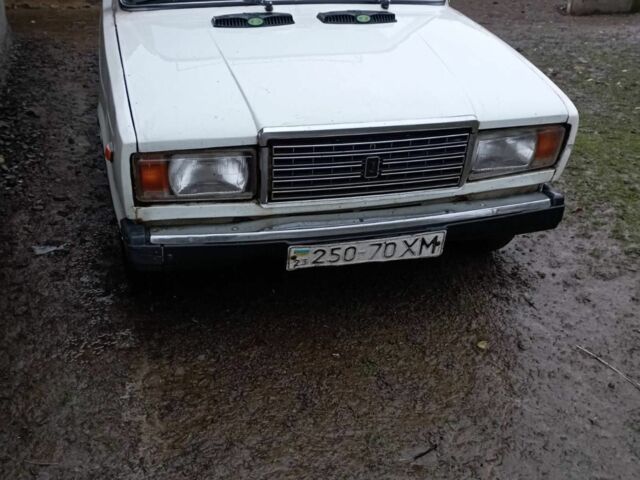 Белый ВАЗ 2107, объемом двигателя 1.6 л и пробегом 78 тыс. км за 475 $, фото 3 на Automoto.ua